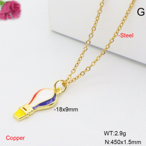 F6N301930vaia-L002  Fashion Copper Necklace