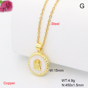 F6N301937vaia-L002  Fashion Copper Necklace