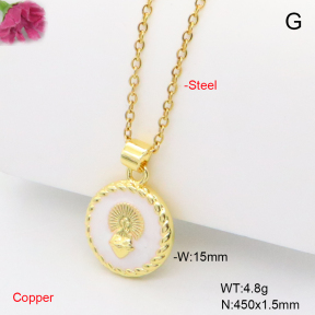 F6N301940vaia-L002  Fashion Copper Necklace