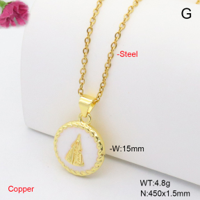 F6N301941vaia-L002  Fashion Copper Necklace
