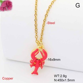 F6N301948vaia-L017  Fashion Copper Necklace