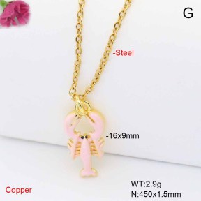 F6N301949vaia-L017  Fashion Copper Necklace