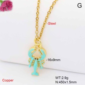 F6N301951vaia-L017  Fashion Copper Necklace