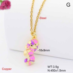 F6N301952vail-L017  Fashion Copper Necklace