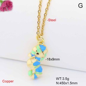 F6N301954vail-L017  Fashion Copper Necklace