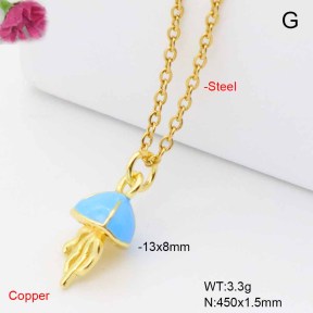 F6N301956vaia-L017  Fashion Copper Necklace