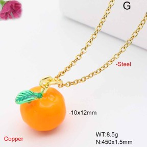 F6N301959vail-L017  Fashion Copper Necklace