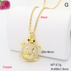 F6N409421vail-L002  Fashion Copper Necklace