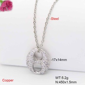 F6N409466baka-L017  Fashion Copper Necklace