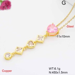 F6N409478baka-L017  Fashion Copper Necklace