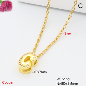 F6N409500vaia-L017  Fashion Copper Necklace