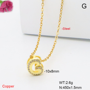 F6N409504vaia-L017  Fashion Copper Necklace