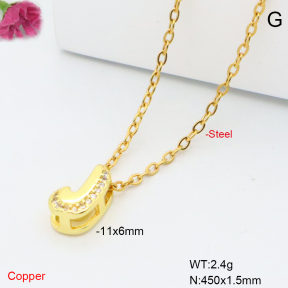 F6N409507vaia-L017  Fashion Copper Necklace