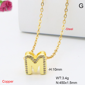 F6N409510vaia-L017  Fashion Copper Necklace