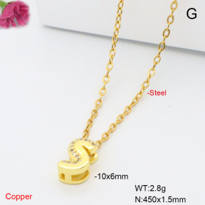 F6N409516vaia-L017  Fashion Copper Necklace