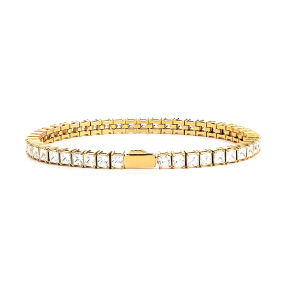 6B4003327ajka-691  Width:3mm  Length :19cm  Stainless Steel Bracelet