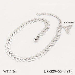 2A9001850aakl-350  Stainless Steel Anklets