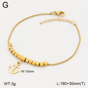 2B2005334bbml-350  Stainless Steel Bracelet