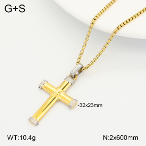 2N2008577bhjl-746  Stainless Steel Necklace
