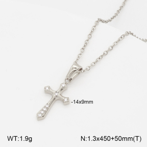 2N4005364bbov-355  Stainless Steel Necklace
