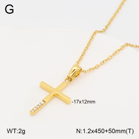 2N4005365vbpb-355  Stainless Steel Necklace