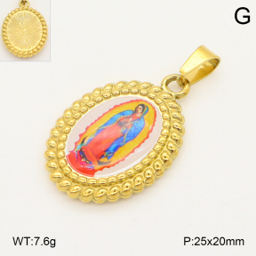 2P3000843baka-355  Stainless Steel Pendant