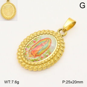 2P3000844baka-355  Stainless Steel Pendant