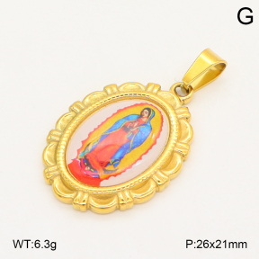 2P3000847baka-355  Stainless Steel Pendant
