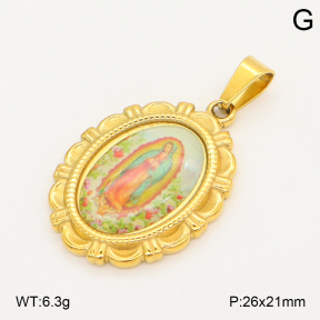 2P3000848baka-355  Stainless Steel Pendant