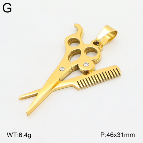 2P4001807aakl-657  Stainless Steel Pendant
