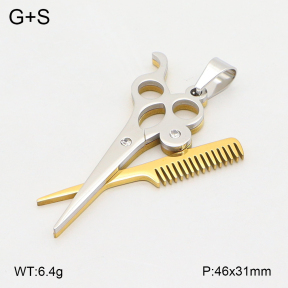 2P4001810aakl-657  Stainless Steel Pendant