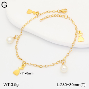 2A9001865vbll-656  Stainless Steel Anklets
