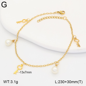 2A9001880vbll-656  Stainless Steel Anklets