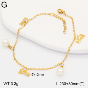 2A9001889vbll-656  Stainless Steel Anklets