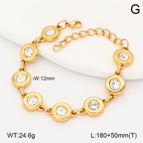 2B4005804ahjb-434  Stainless Steel Bracelet