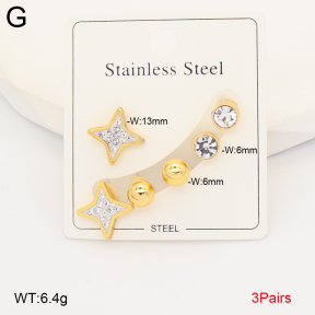 2E4005029aakl-434  Stainless Steel Earrings