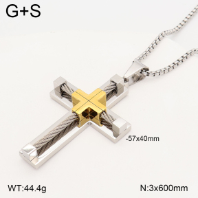 2N2008584ahlv-367  Stainless Steel Necklace