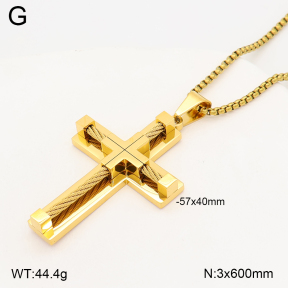 2N2008587vhov-367  Stainless Steel Necklace