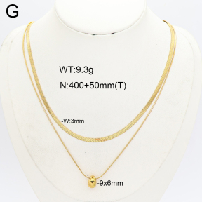 2N2008588bhva-367  Stainless Steel Necklace
