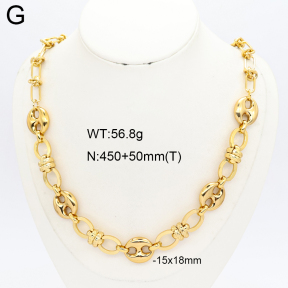 2N2008660bhjl-434  Stainless Steel Necklace