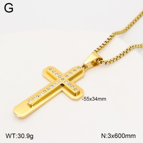 2N4005383ahjb-367  Stainless Steel Necklace