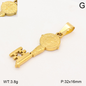 2P2005979ablb-367  Stainless Steel Pendant