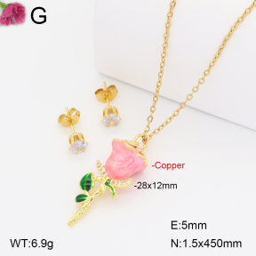 F2S006964bbov-J135  Fashion Copper Sets