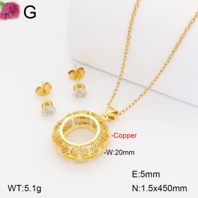 F2S006967bbov-J135  Fashion Copper Sets