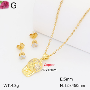 F2S006983bbov-J135  Fashion Copper Sets
