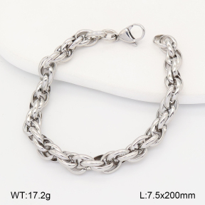 2B2005354bbov-774  Stainless Steel Bracelet