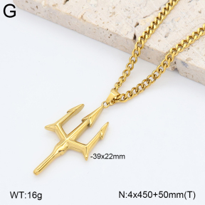 2N2008595bbml-749  Stainless Steel Necklace