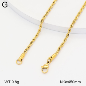 2N2008636abli-774  Stainless Steel Necklace