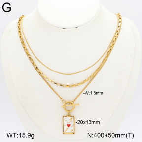 2N3003331vbpb-749  Stainless Steel Necklace