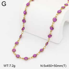 2N3003357bbov-774  Stainless Steel Necklace